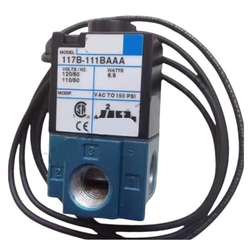 Électrovanne 117B-111BA solénoïde pour circuits fluides 117B-501BA 0389
