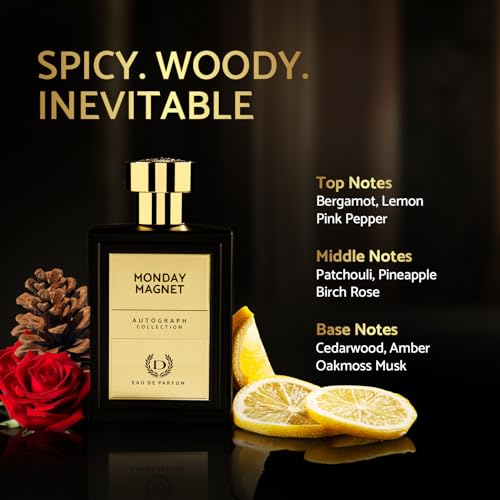 Image of Denver Mahesh Babu Autograph Collection Monday Magnet EDP Perfume For Men - 100 ML |Long Lasting Fragrance Scent