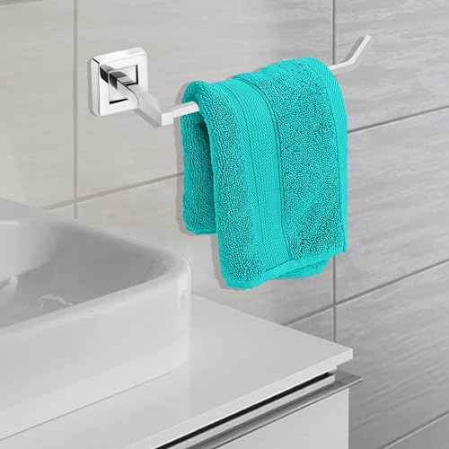 Image of Plantex Napkin Ring for Bathroom /Stainless Steel Towel Holder /Hand Towel Hanger for Wash Basin /Bathroom Accessories (Chrome)