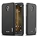 Alcatel Fierce 4 Case, J&D [ArmorBox] [Dual Layer] Hybrid Shock Proof Protective Rugged Case for Alcatel Fierce 4 - Black