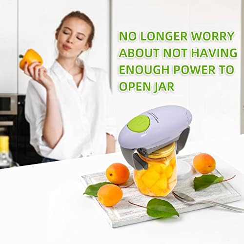 Homelet Electric Jar Opener, Automatic Bottle Opener for Seniors/Children/Chefs/Arthritis/Weak Hands Strong Tough Kitchen Gadget