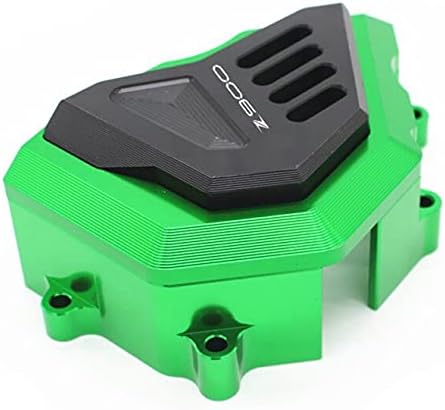 Accessories CNC Aluminum Motorcycle Front Sprocket Cover Chain Guard Crash Protector Slider for Kawasaki Z900 2017 1819 - (Color: Green)