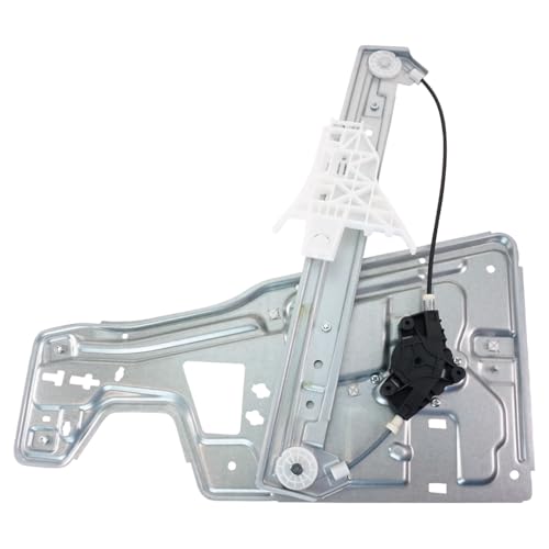 Image of TRQ Front Driver Side Power Window Motor and Regulator Assembly Compatible with 05-09 Chevrolet Equinox 06-09 Torrent 07-09 Suzuki XL-7