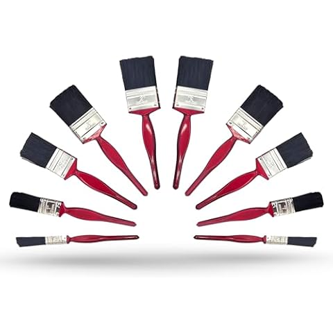 ZYBUX 10pc Professional Paint Brush Set Cover