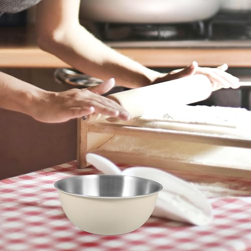 Tazón de Acero Inoxidable Blanco para Cocina miniatura 4