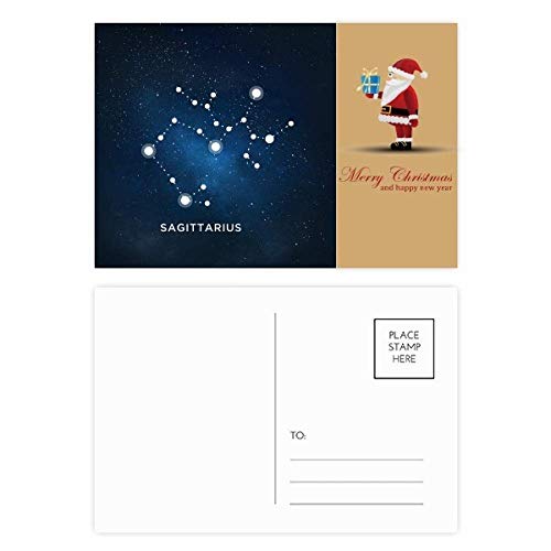 Cartes postales Sagittaire zodiaque Père Noël : ne manquez plus de cartes de remerciement