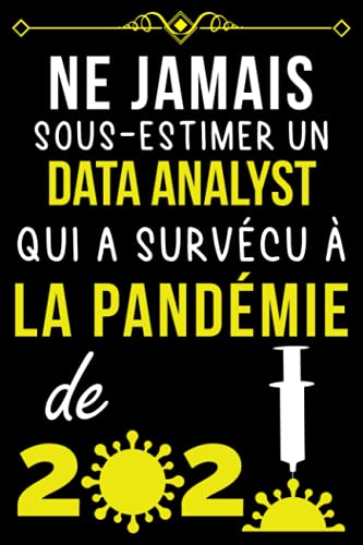 NE JAMAIS SOUS-ESTIMER UN DATA ANALYST QUI A SURVÉCU À LA PANDÉMIE DE 2020.: CARNET DE NOTES POUR NE JAMAIS SOUS-ESTIMER UN DATA ANALYST QUI A SURVÉCU À LA PANDÉMIE DE 2020.: CARNET DE NOTES POUR
