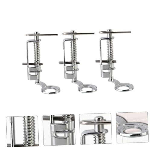Set de 3 Pies de Prensatelas Metálicos para Máquina de Coser miniatura 7