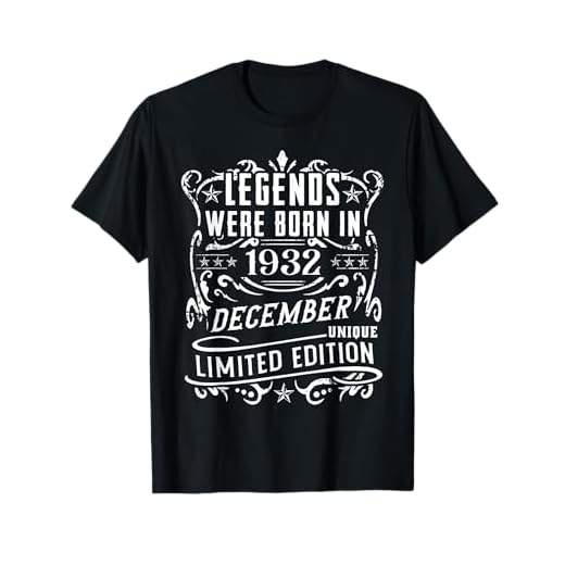 Cumpleaños Diciembre 1932 Edición Limitada Regalo Vintage Camiseta