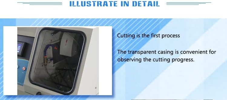 LQ-100B Cabinet Metallographic Cutting Machine
