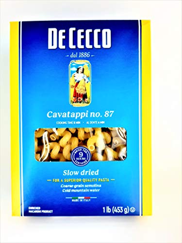 Pâtes Cavatappi De Cecco pack de 3 pour des repas rapides toujours al dente