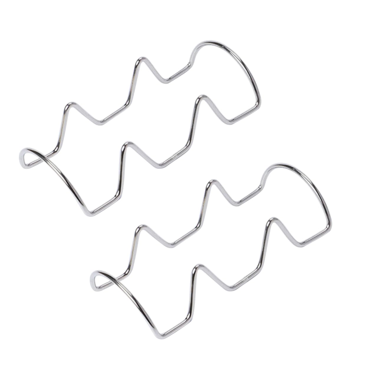 DECHOUS 6 Pcs Taco Rack Pancake Holder Taco Shell Baking Rack Prensa Para Tortillas Maquina Para Tortillas Stainless Steel Taco Holder Soft and Hard Taco Shells Mexican Pancakes