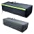 29.5" Rectangular Tabletop Fire Pit Cover with Glow in Dark Stripe Anti-UV Waterproof Firepit Table Cover for Outdoor Propane Fire Pit with Drawstring Handles Outdoor Fire Table Fireplace Accessories