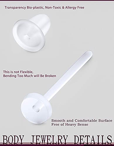 Jenxnjsjo Clear Earrings Clear Earrings For Sports Clear Earrings For Work Invisible Earrings Clear Stud Earrings Earring Retainers Clear Plastic Earrings For Sports Clear Earring Studs Clear Earring #TOP2