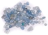 100g (3.5oz) Blue Clear Aquamarine Beryl Small Tumbled Stones Reiki Crystal Jewelry Making Home Deco