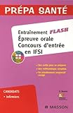  Entraînement Flash: Epreuve orale concours d\'entrée en IFSI