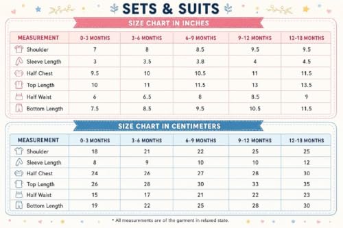 Image of Fabrify Organic Muslin Cotton Baby Top and Bottom Set, Sleepsuit Night Dress, Infant Toddler Clothing