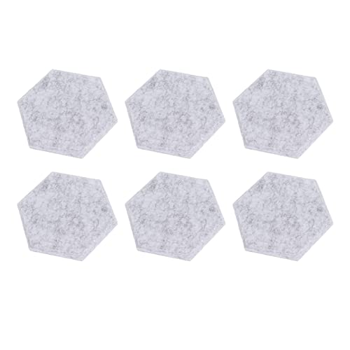 12PCS Paneles Acústicos Hexagonales, Paneles Absorbentes de Sonido de Alta Densidad para Estudio Oficina Hogar (#11) miniatura 6
