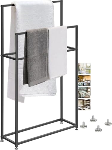 Toalleros de Pie Baño Plata Baratos Marca Generic