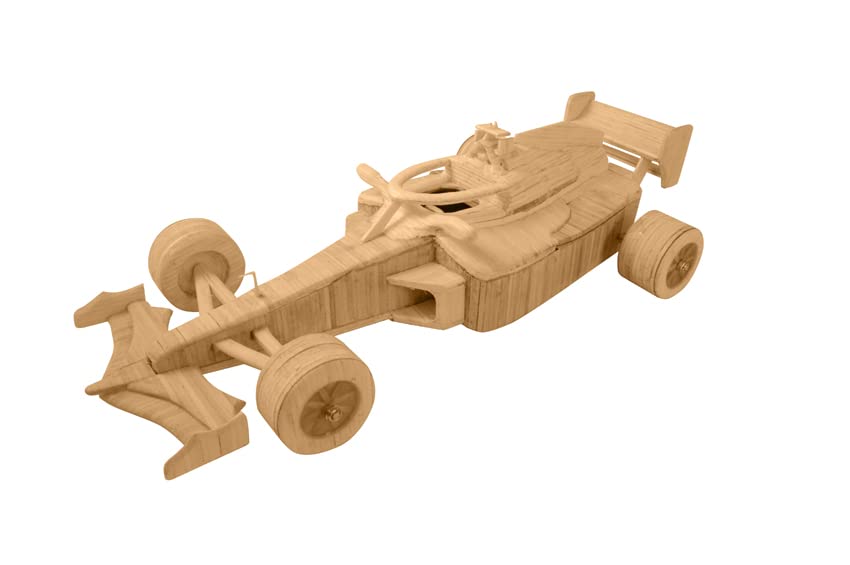 Matchmaker Racing Car Matchstick Model Craft Construction Kit