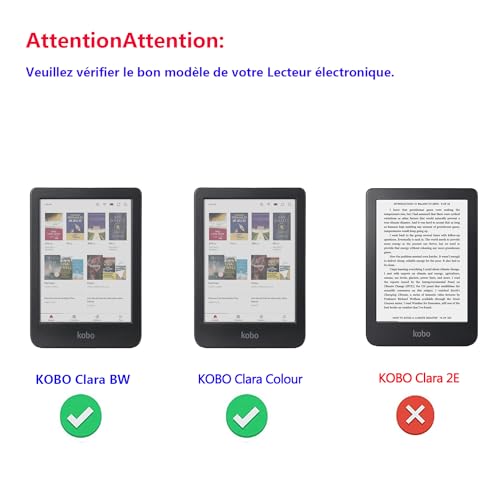 ZTAOOPOU Shockproof Case Cover for KOBO Clara Colour Case - Image 2