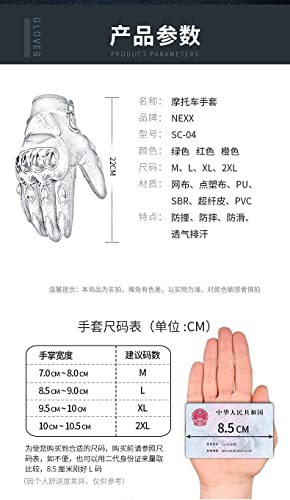Mitaines chaudes Gants de moto Coureur de moto Sports de