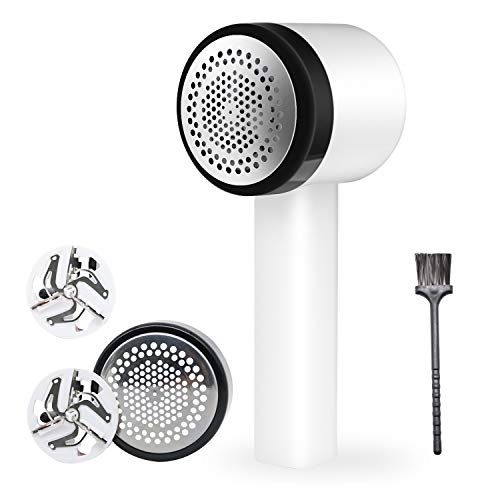 Lint Remover Sweater Defuzzer Lint Shaver White Fabric Shaver Fuzz Remover for Clothes