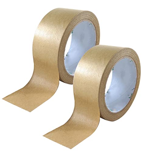 MAGICLULU Cinta De Papel Kraft Cinta Marrón Cinta Resistente Cinta De Goma De Papel Cinta En Movimiento Cinta Kraft Personalizada Dispensador De Cinta De Embalaje Marco De La Foto Rellenar