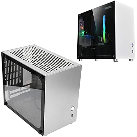 Caja De PC Mini ITX con Vidrio Templado y Disipación de Calor Cover