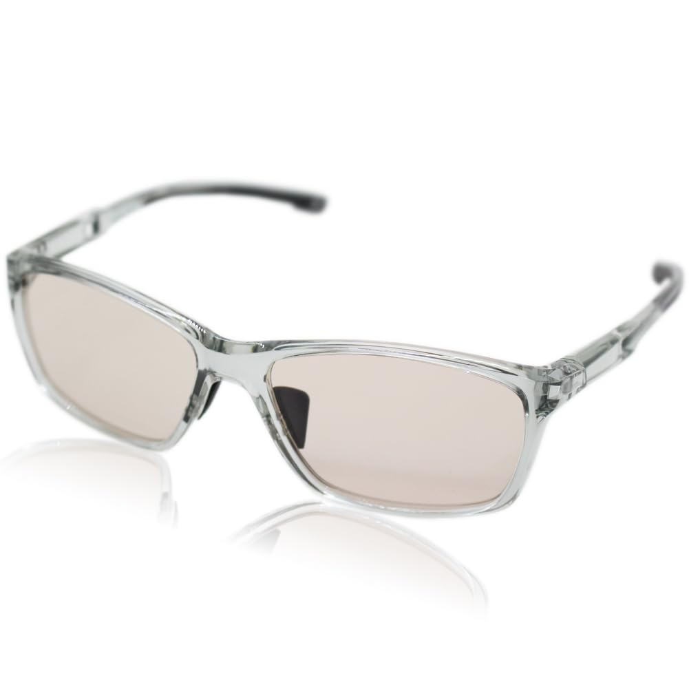 クリア/ライトブラウン