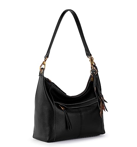 Image of The Sak Alameda Hobo Bag - Premium Large Leather Women's Handbag for Everyday & Travel - Durable Purse With Zipper Pocket