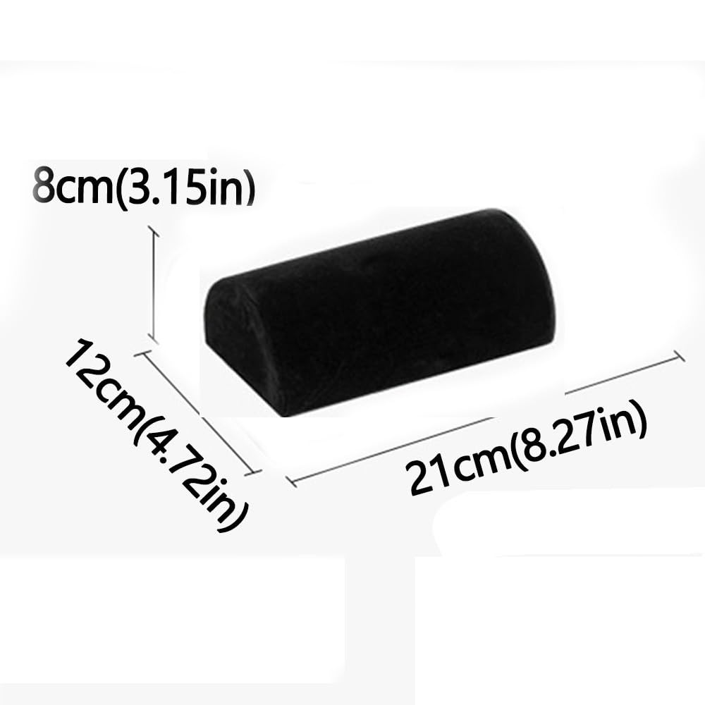 zaoalife Bracelet Displays Black Velvet Jewelry Half Display Stand for Table Room Decoration