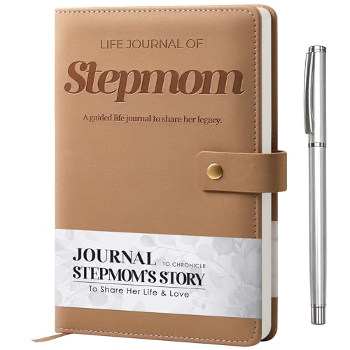 Stepmom I Want to Know Your Life Story Leather Journal