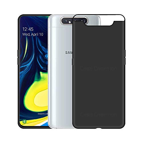Image of Case Creation Luxurious OG Series for Samsung Galaxy A90 Case Cover,Anti-Dirty Slim Case Frosted Matte Cute Candy TPU Raised Bezel (Splash of Color) Back Cover for Samsung A90 -Black