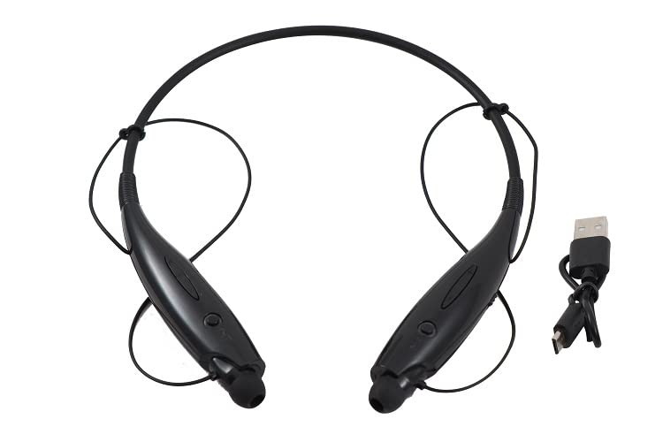 Image of HBS-730 Neckband Bluetooth Headphones Wireless Sport Stereo Headsets with Microphone for Android, Devices (Black),Multicolour