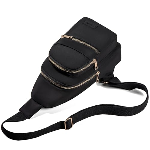 Bolso cruzado pequeño bandolera negro para mujer miniatura 6