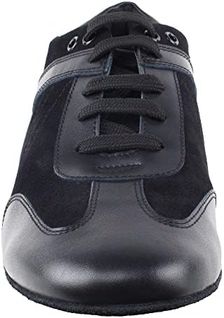 Very Fine Mens Icarus Practice Dance Sneakers for Ballroom Latin Dancing, Black M 9.5 | Image 1