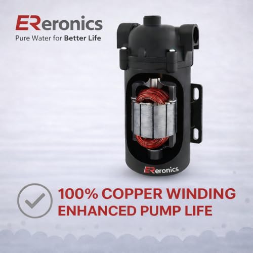 Image of DP-100 RO Booster Pump 100 GPD, ro Pump 100 GPD | motor for ro water purifier | Compatible with All Storage Type RO's, Universal Type Motor, 1 Year Warranty (Dp-100 Ro booster pump)