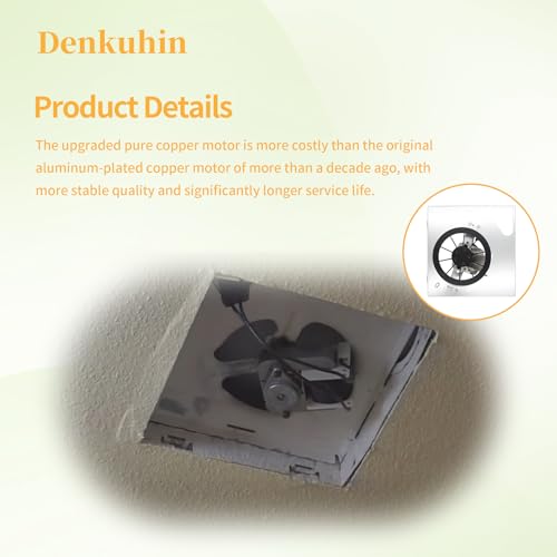 Denkuhin 696N-R02 B Unit Fan Assembly Compatible with Broan-Nutone 688-K 688-J 688-H 688-G 695N-R02 B, 696N-R01 B, 695N-R02 B, Repalce S97012026 Bathroom Fan Motor Assembly