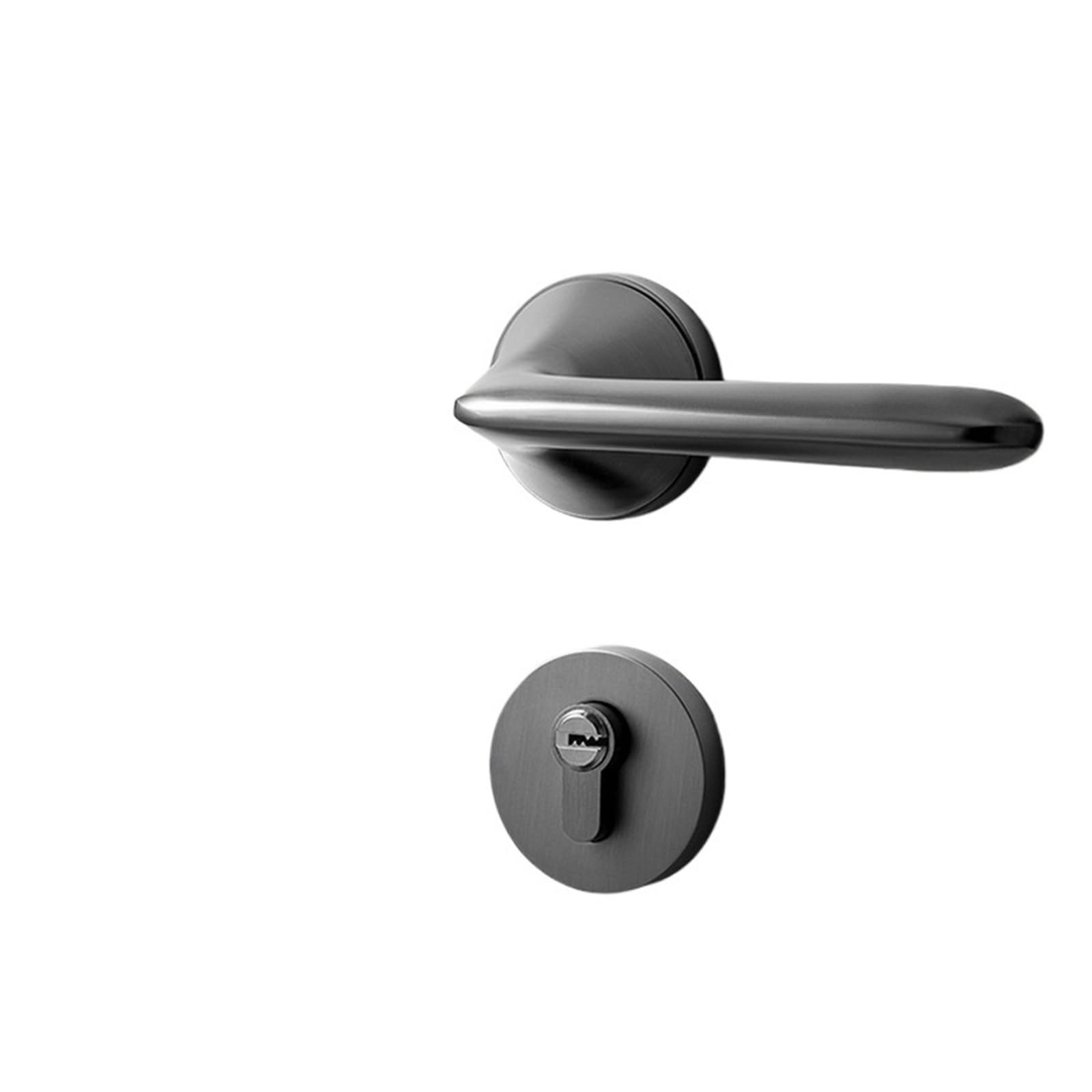 Vlalamno One Color Black Gray Simple Magnetic Silent Split Lock Bedroom
