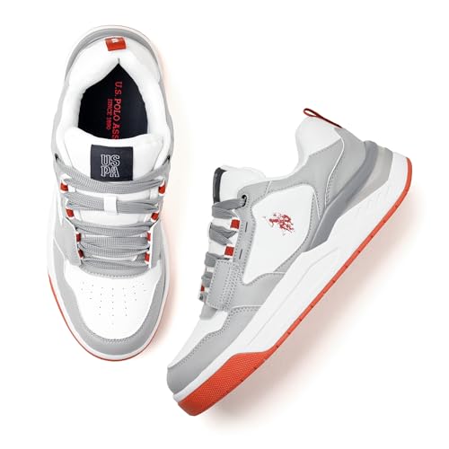 Image of U.S. Polo Assn. Mens Vander|Black Stylish Casual Sneaker Shoes for Man