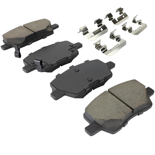 Image of QUALITY-BUILT Front Ceramic Brake Pads, Premium 1001-1929C, Compatible with 2018-2020 Chevrolet (Cruze,Sonic)