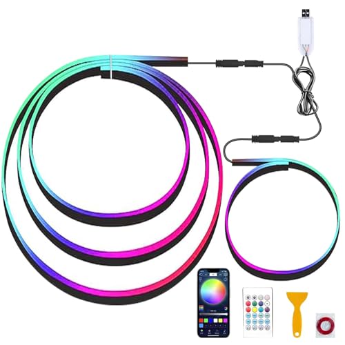 Axvrav 2-in-1 RGB Auto Ambientebeleuchtung 110cm+35cm