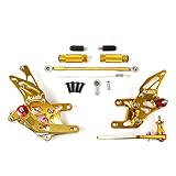 cbr 1000 rr 2004 top speed Per HONDA CBR1000RR 2008-2011 Arashi Regolabile Posteriore Pedane Poggiapiedi Per H.o.n.d.a CBR1000RR 2008-2011 Accessori moto Posteriori Pedale Pedalino Oro CBR 1000 RR CBR1000 1000RR 2009 2010
