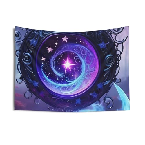Celestial Dreamscape Tapestry, Wall Decor, Bohemian Wall Hanging, Bedroom Accent,