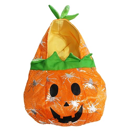 Disfraz Halloween Calabaza para Perros y Gatos miniatura 1