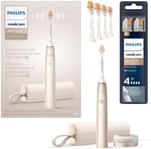 Philips Sonicare DiamondClean Prestige 9900 Rechargeable Electric...