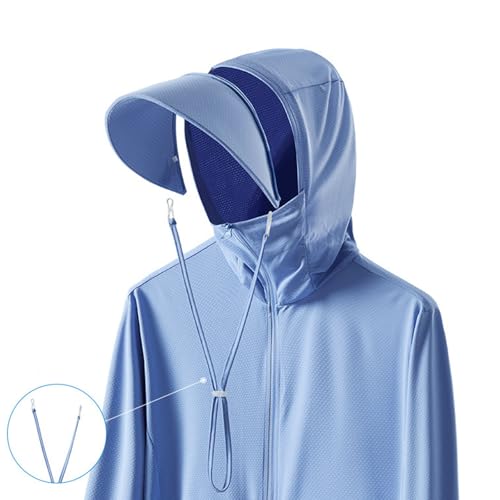 Sudadera para protección solar que evita el sudor al correr al aire libre 3