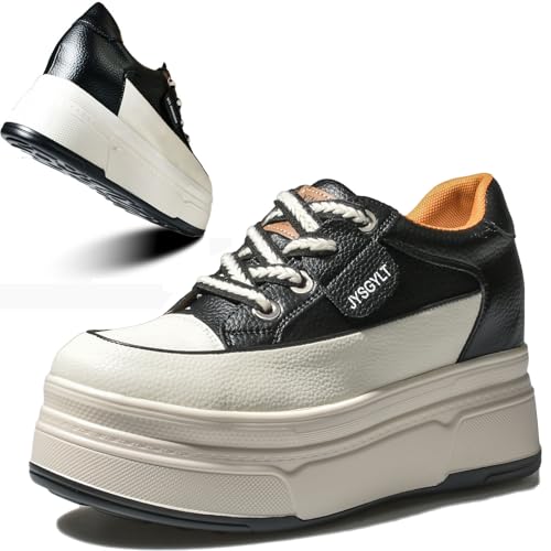Image of Platform Sneakers for Women Chunky Casual Lace Up Comfort Shoes