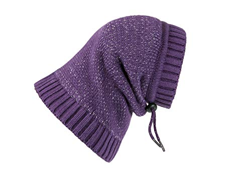 RC Pet Products 67004010 Polaris Snood Dog Neck Warmer, Plum Purple, Medium